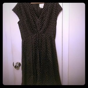 Kate Spade black polkadot dress - sz. 12